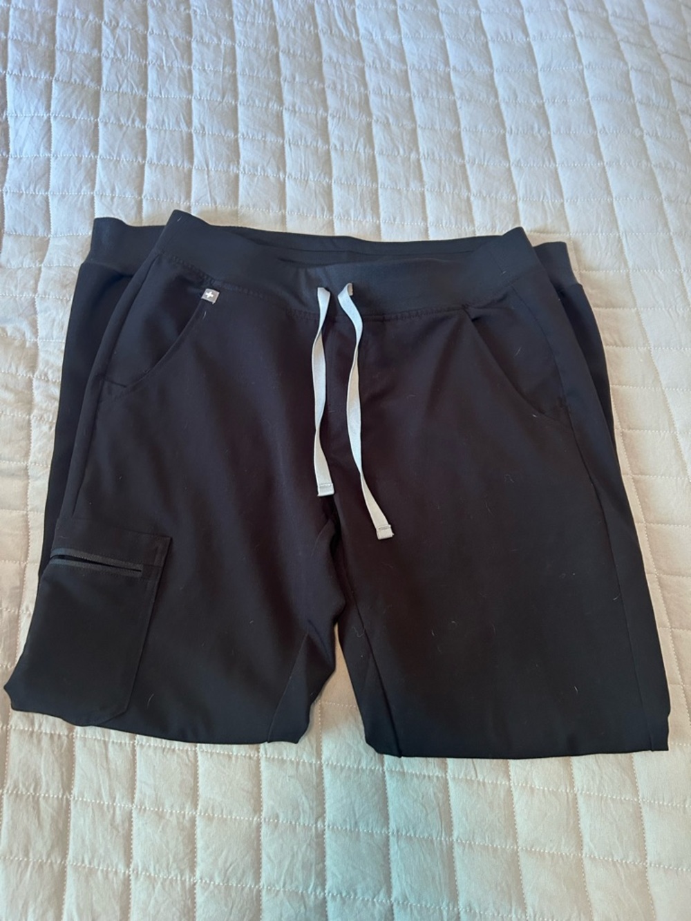 FIGS Black Joggers